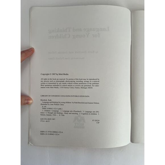 Language and Thinking for Young Children by Jeannie Nelson and Ruth Beechick - Picture 3 of 7